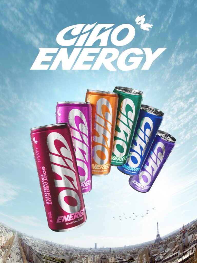 Ciao Energy Gamme de canettes