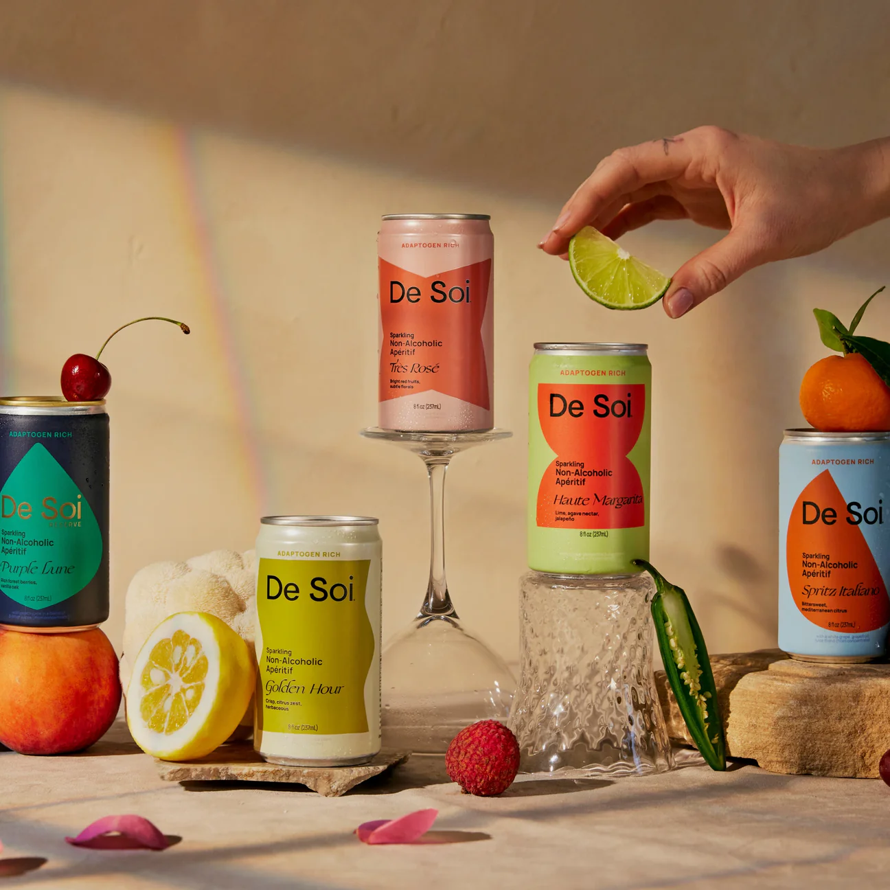 DeSoi boisson sans alcool augmentée