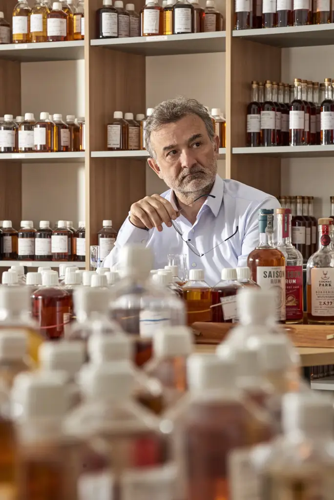 Jérôme Tessendier en laboratoire