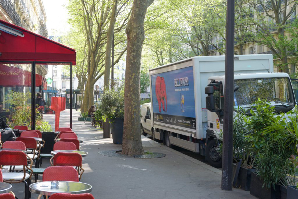 Livraison paris camion delirium milliet
