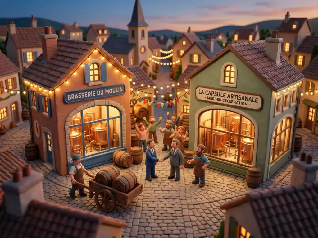 consolidation fusions reprises brasseries