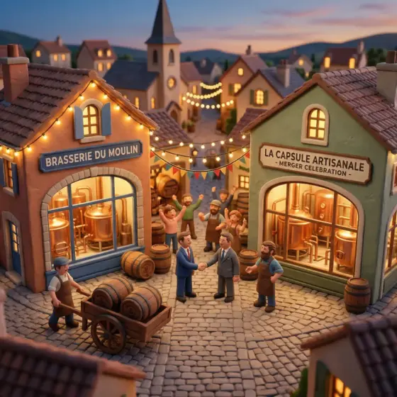 consolidation fusions reprises brasseries