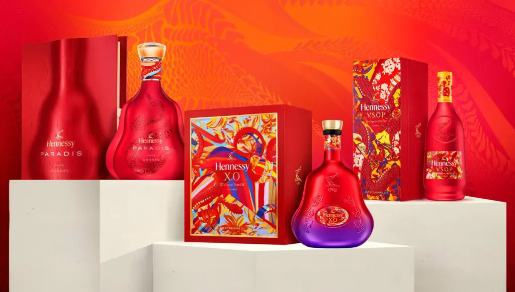 HENNESSY CNY 25 X SHUTING QIU, design spiritueux premium
